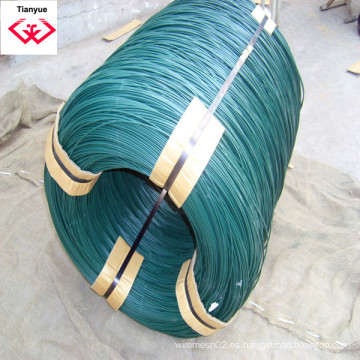 Alambre galvanizado recubierto PVC verde (TYH)